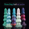 9 Inch Three Knot Macarons Fantasy Dog Dildo