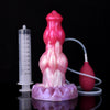 9 Inch Soft Double Knot Dog Squirting Dildo