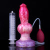 8 Inch Fantasy Big Knot Dog Squirting Dildo