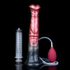 12 Inch With Ball Soft  Horse Ejaculating Dildo