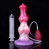 10 Inch Ejaculation Double Knot Dog Dildo