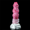 8 Inch Pink Dragon Ejaculating Strap On